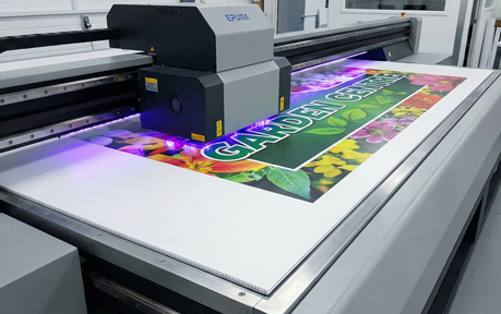 Printing on correx